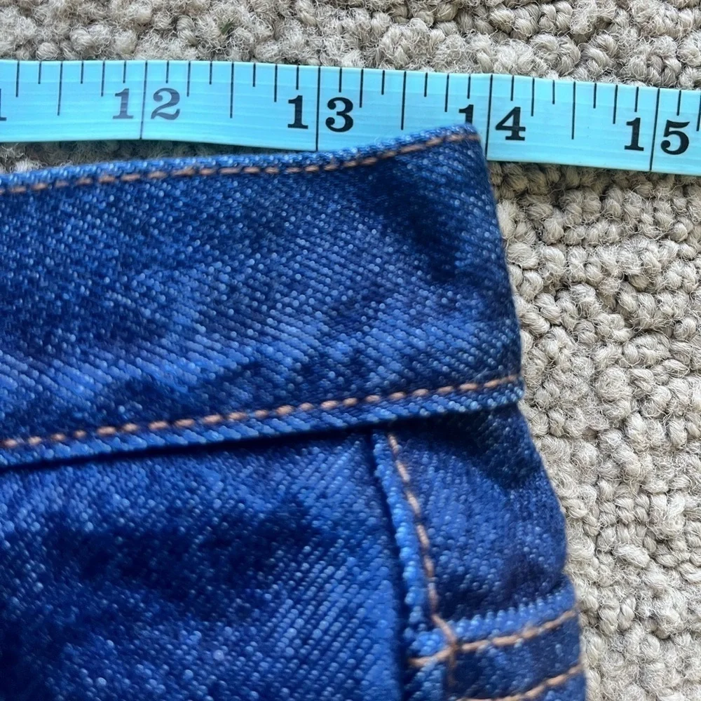 Guess straight leg jeans 100% cotton dark wash - Picture 10 of 10
